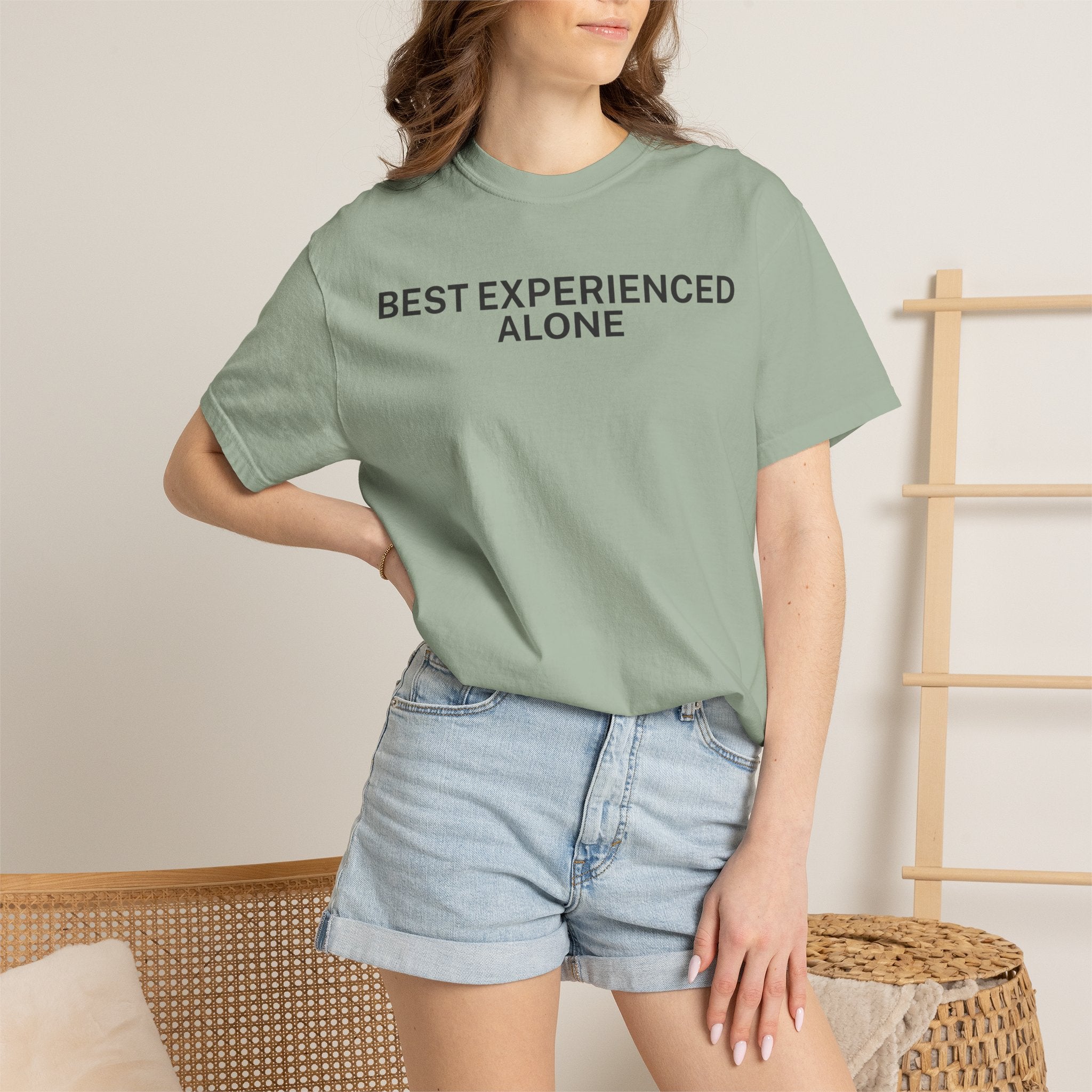 Best Experienced Alone T-Shirt