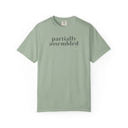 Partially assembled T-Shirt