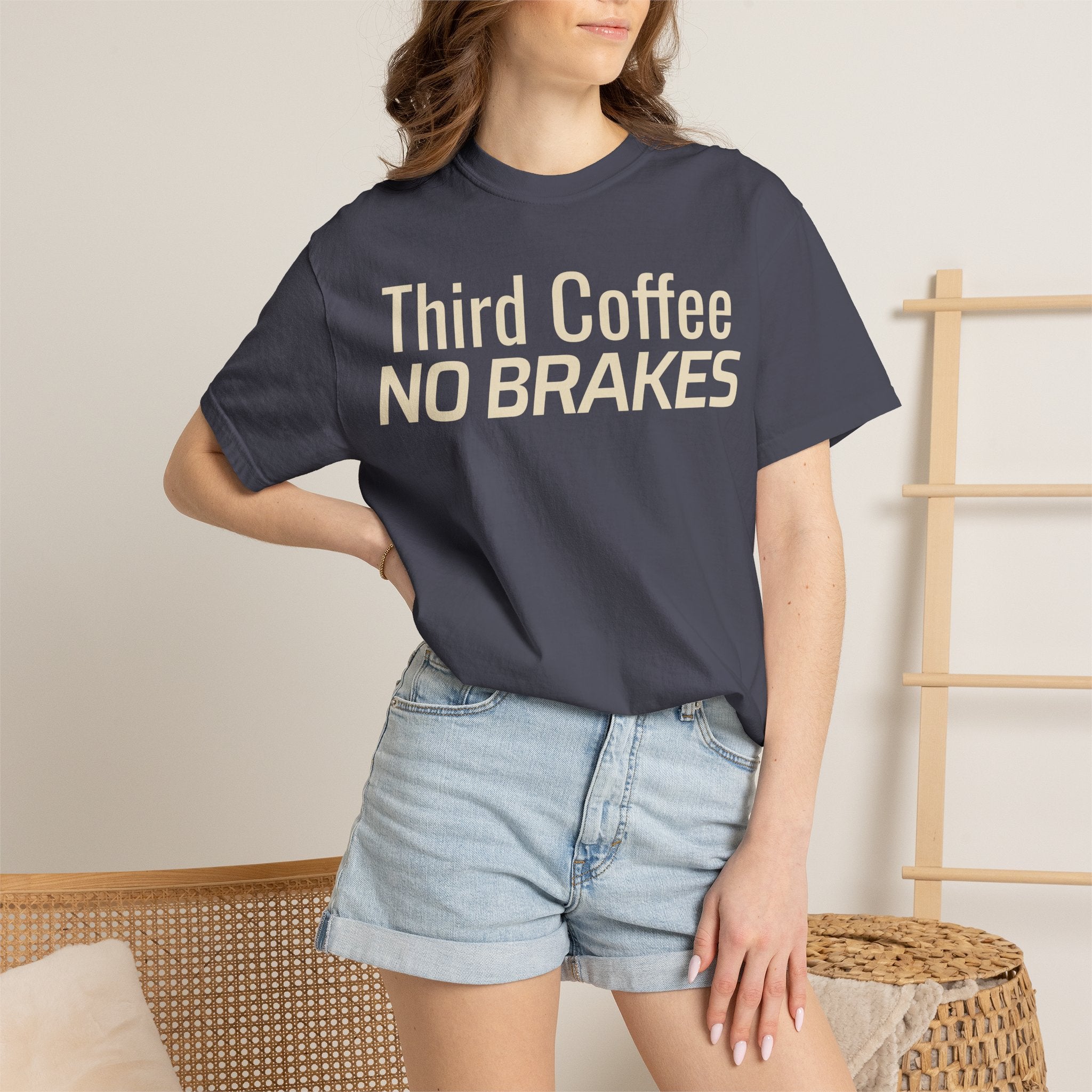 Third Coffee No Brakes T-Shirt