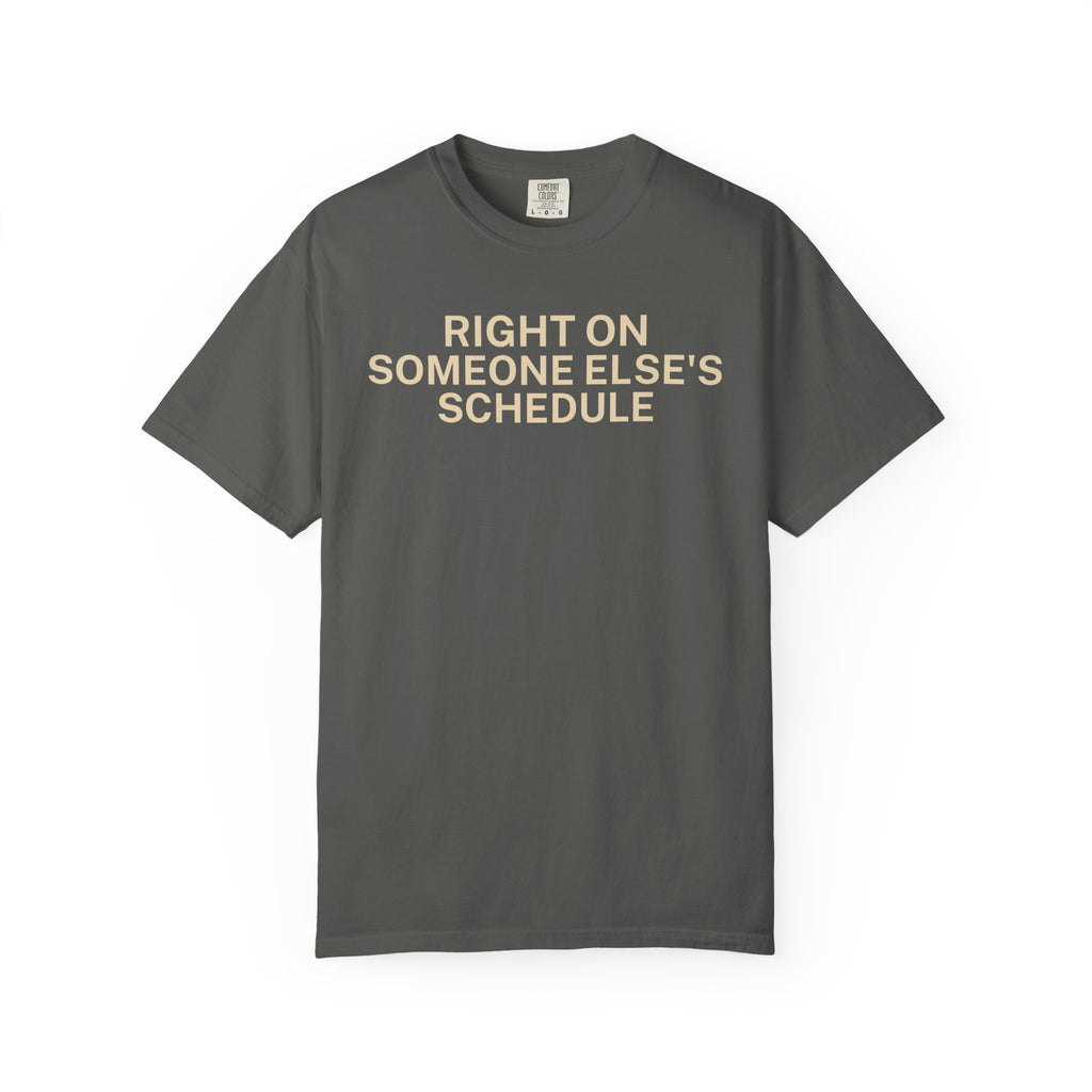 Right on someone else's Schedule T-Shirt