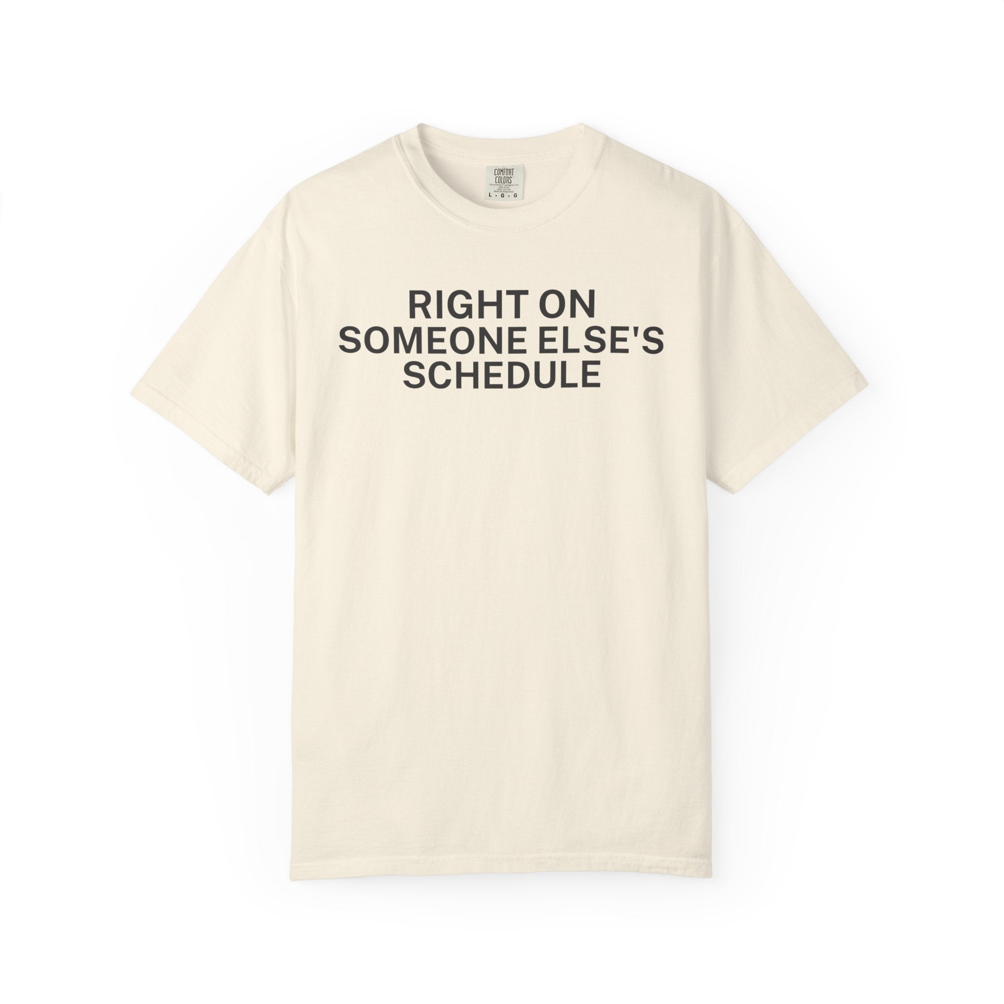 Right on someone else's Schedule T-Shirt