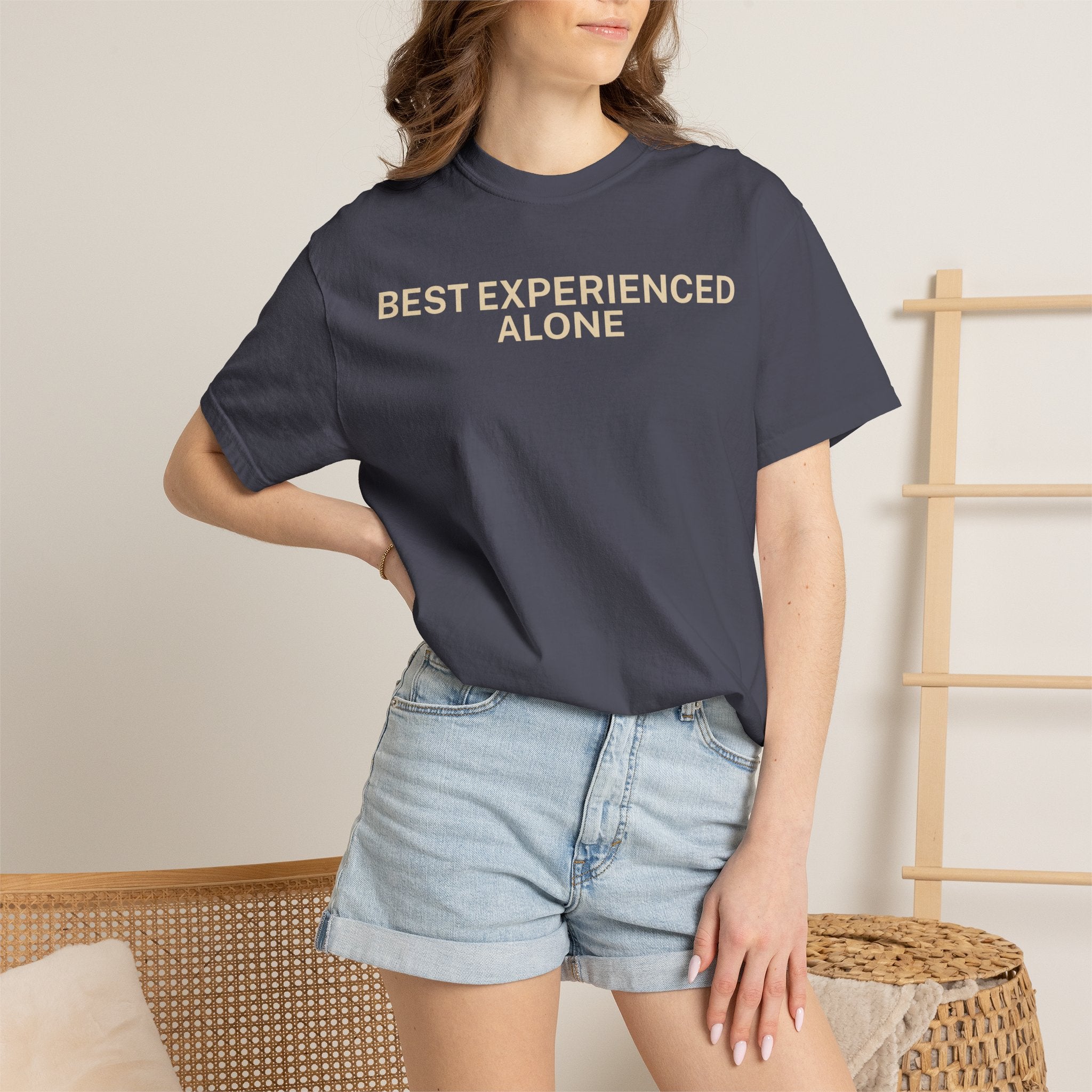 Best Experienced Alone T-Shirt