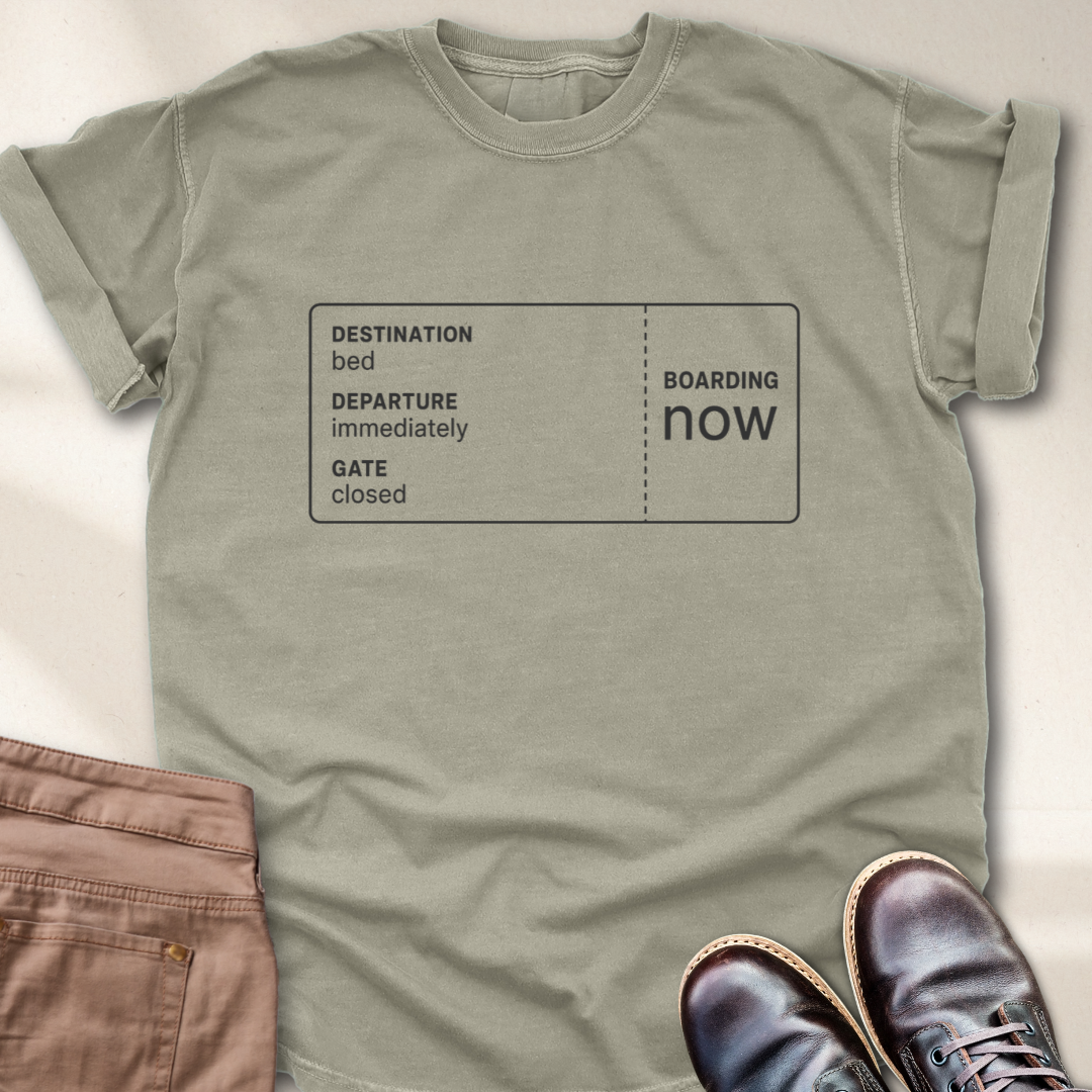 Boarding Now T-Shirt