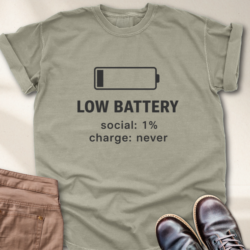 Low Battery T-Shirt