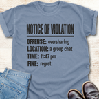Violation Notice T-Shirt
