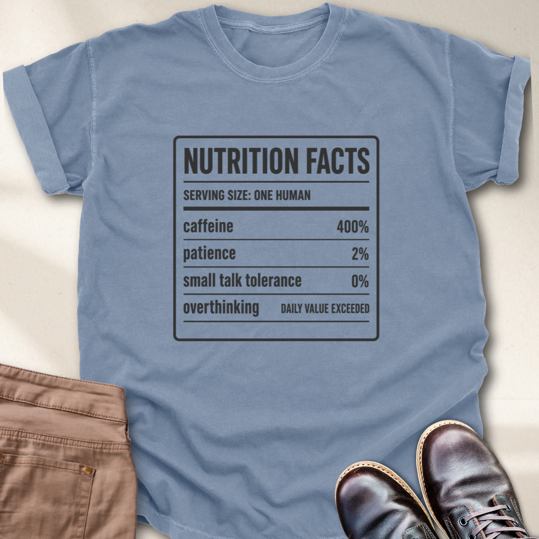 Nutrition Facts T-Shirt