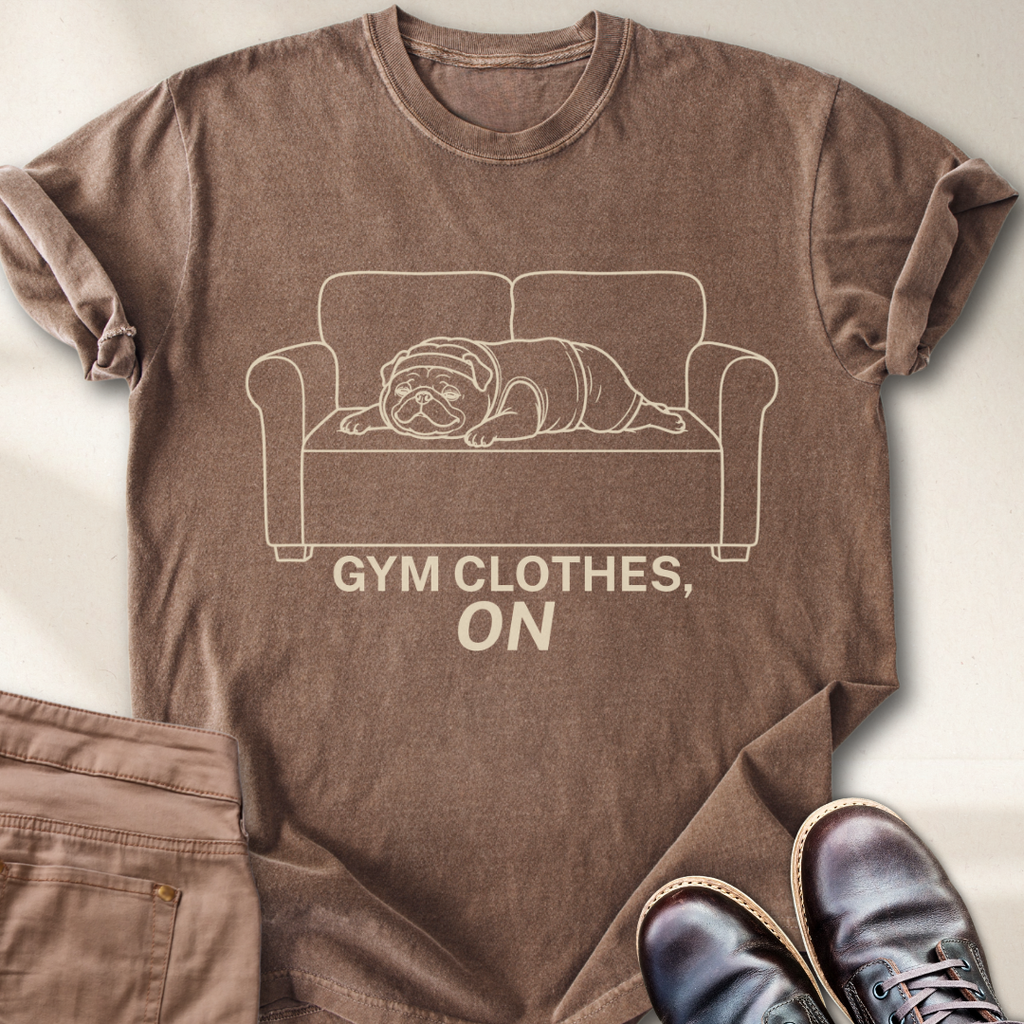 Gym Clothes ON T-Shirt
