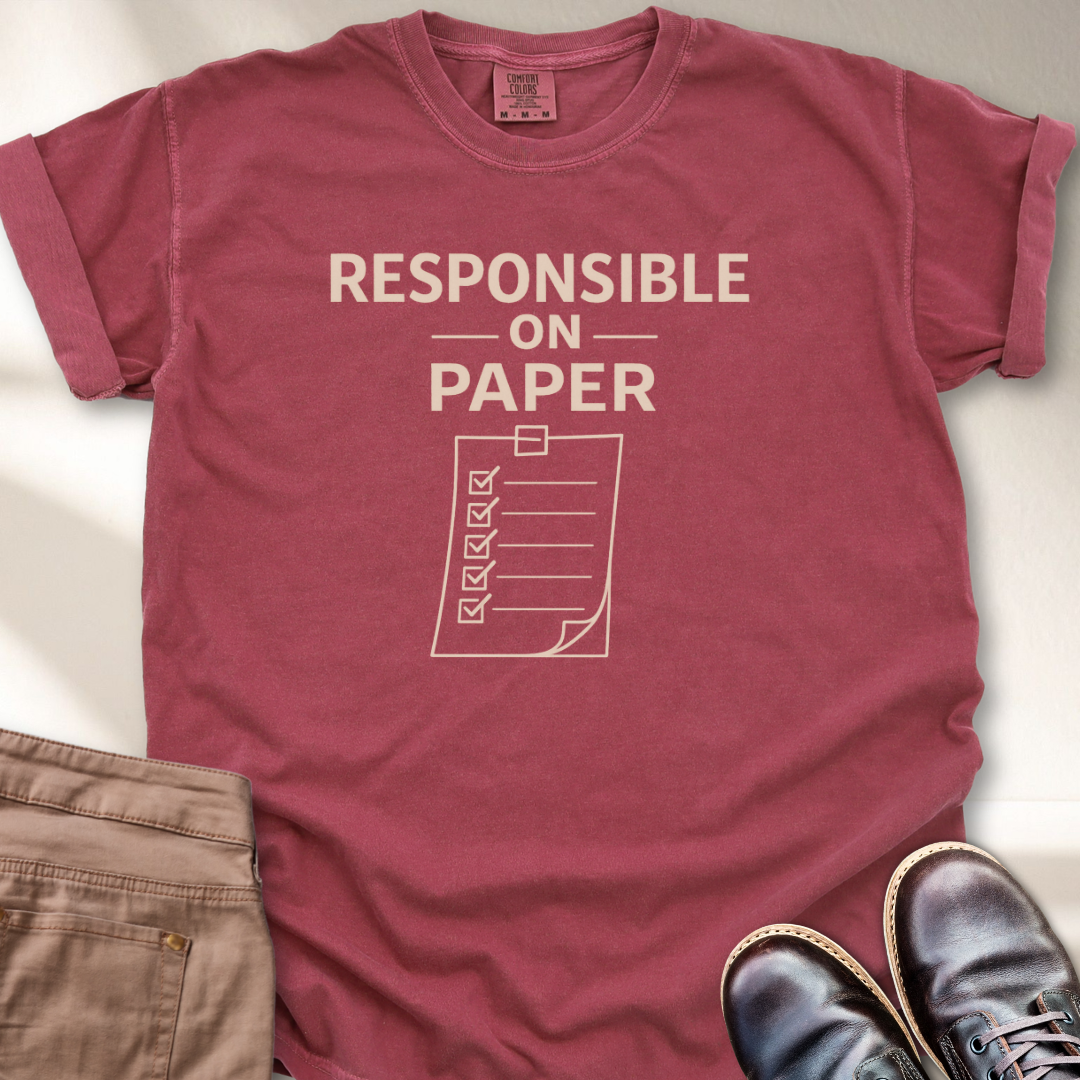 Responsible on Paper T-Shirt