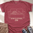 Gym Clothes ON T-Shirt