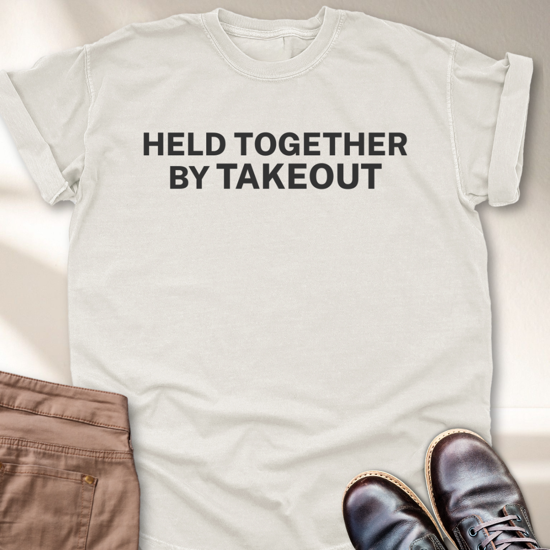 Held Together by Takeout T-Shirt