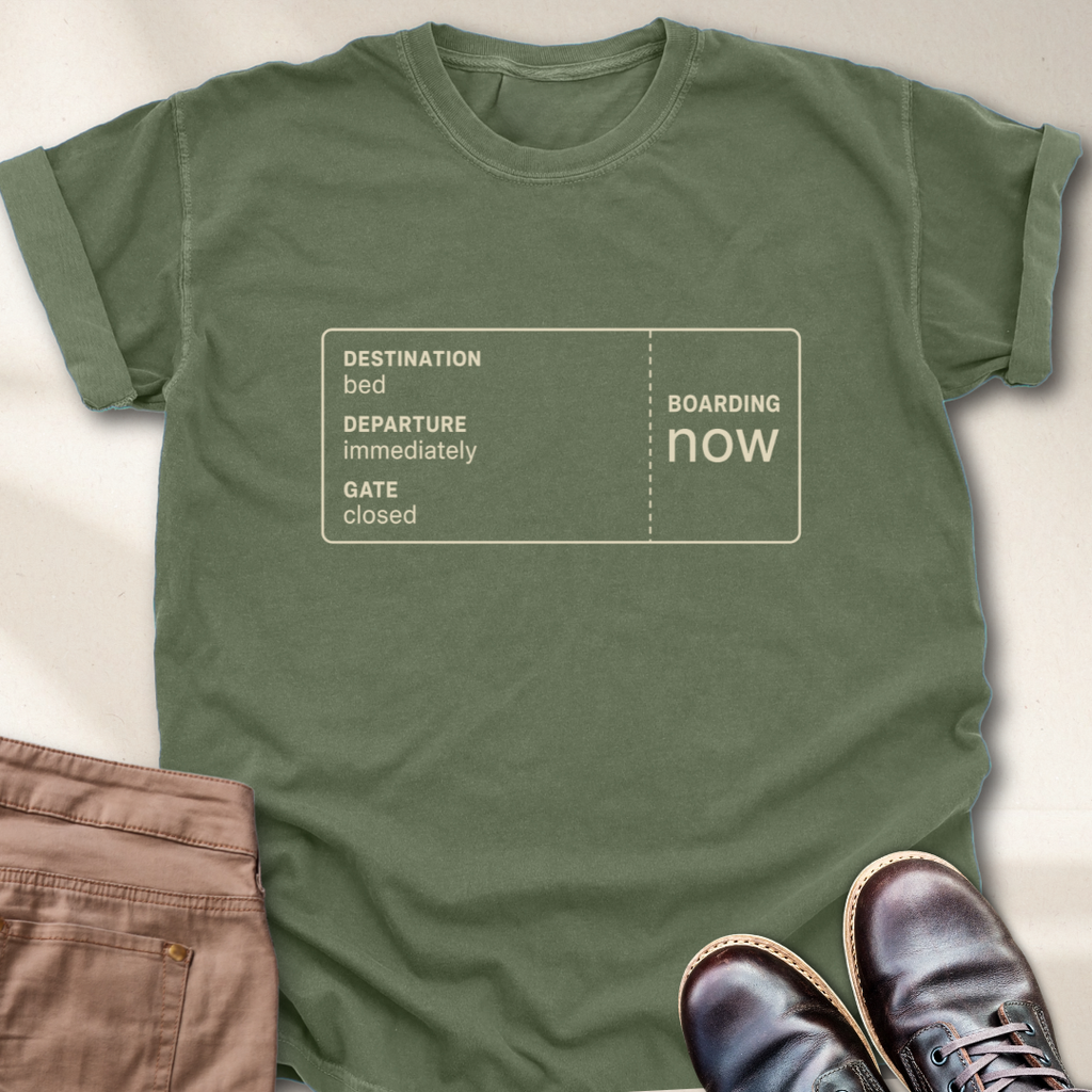 Boarding Now T-Shirt
