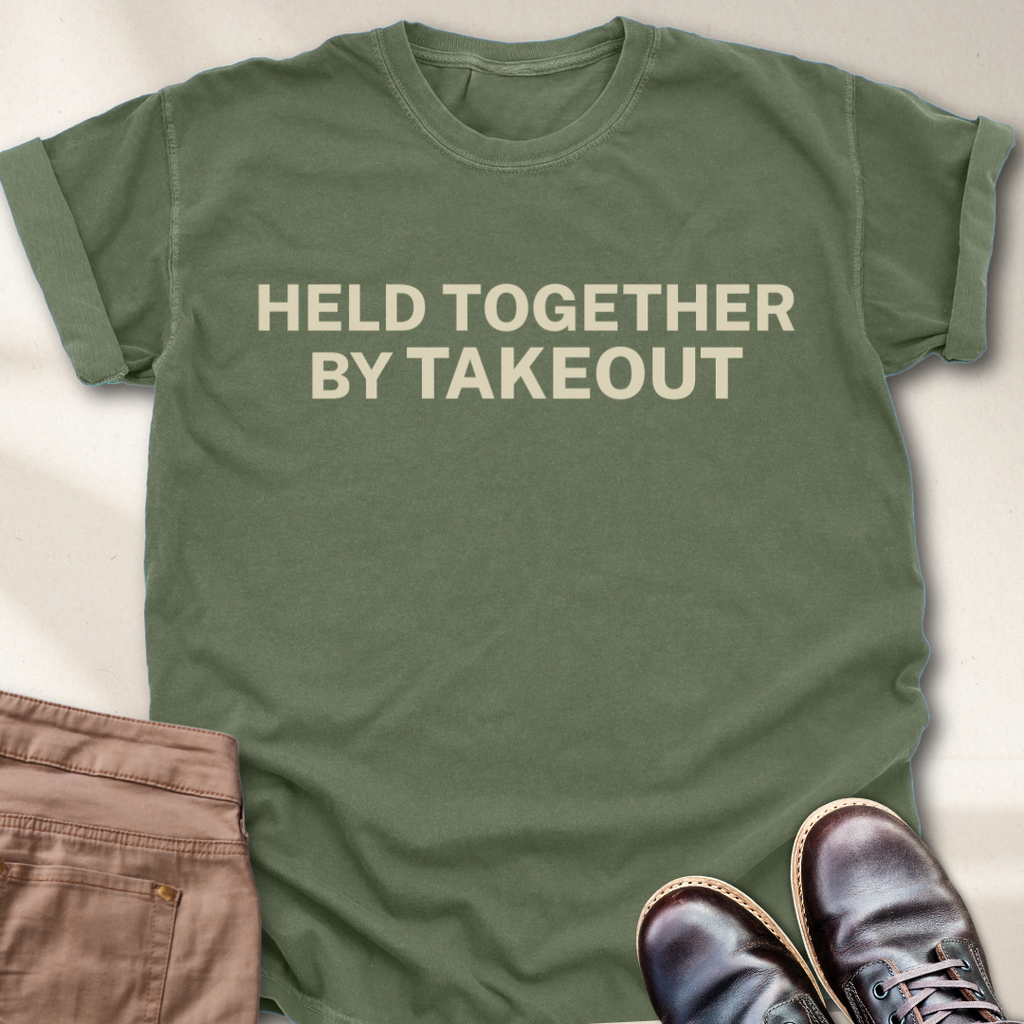 Held Together by Takeout T-Shirt