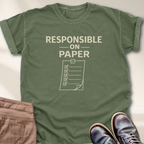 Responsible on Paper T-Shirt