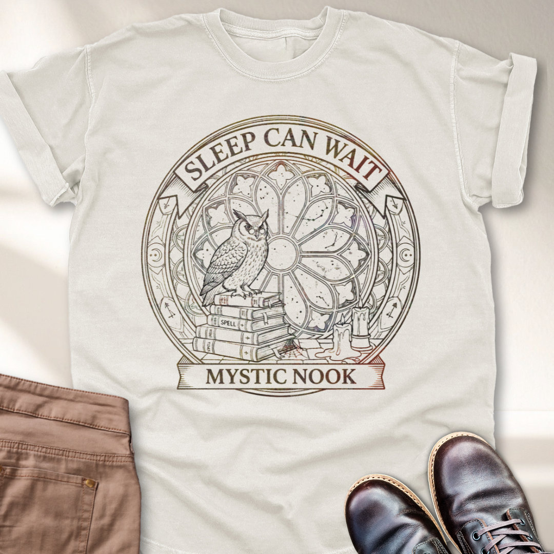 Owl Sleep Can Wait T-Shirt