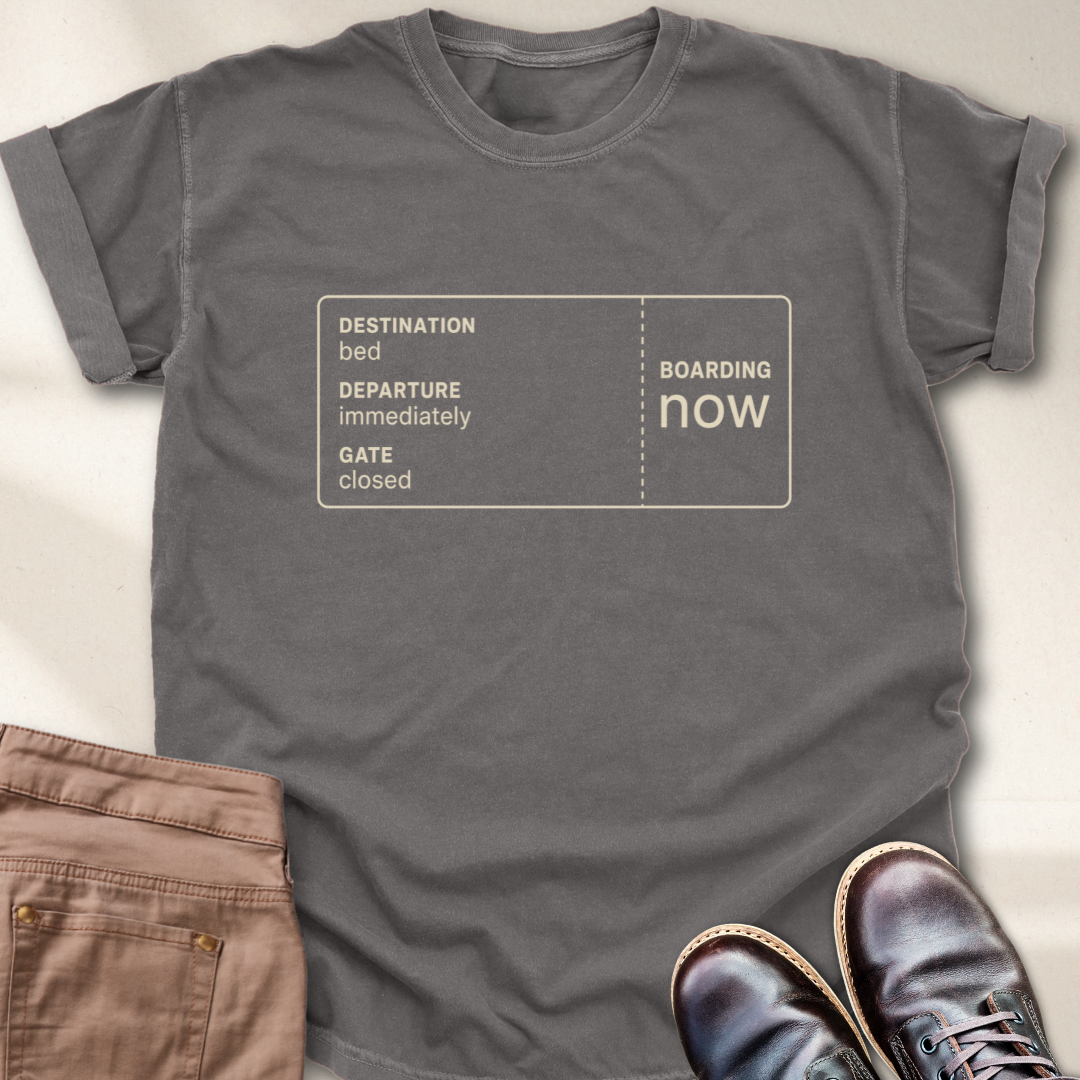 Boarding Now T-Shirt