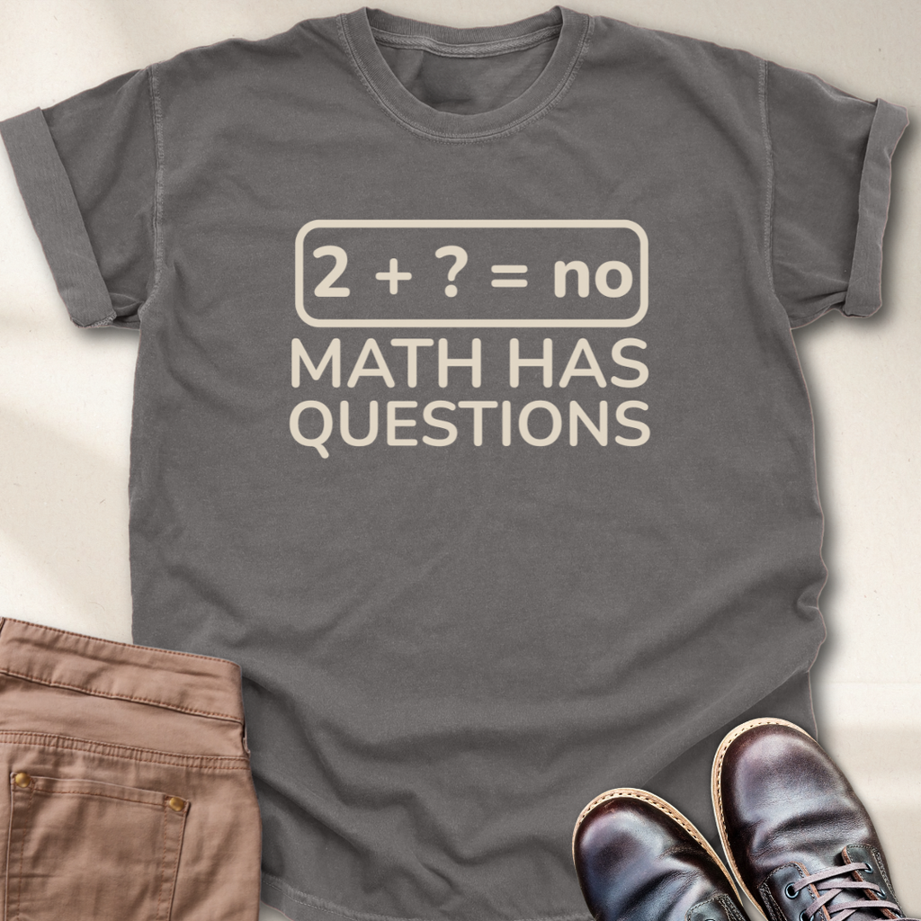 Math Has Questions T-Shirt
