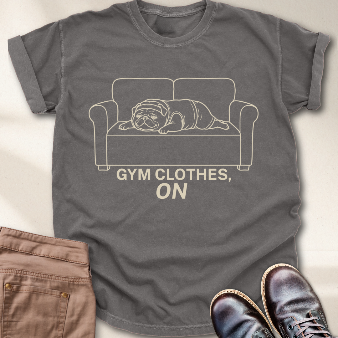 Gym Clothes ON T-Shirt