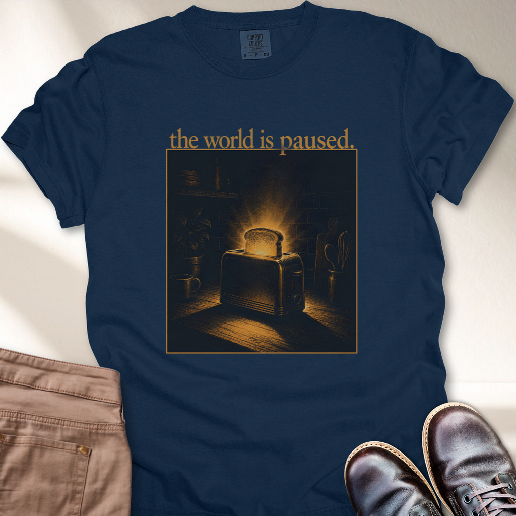 The World is Paused T-Shirt
